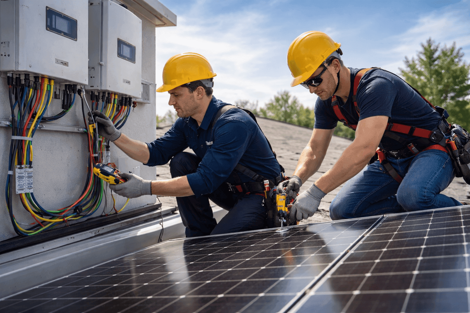 Professional solar panel maintenance and AMC services in Hyderabad